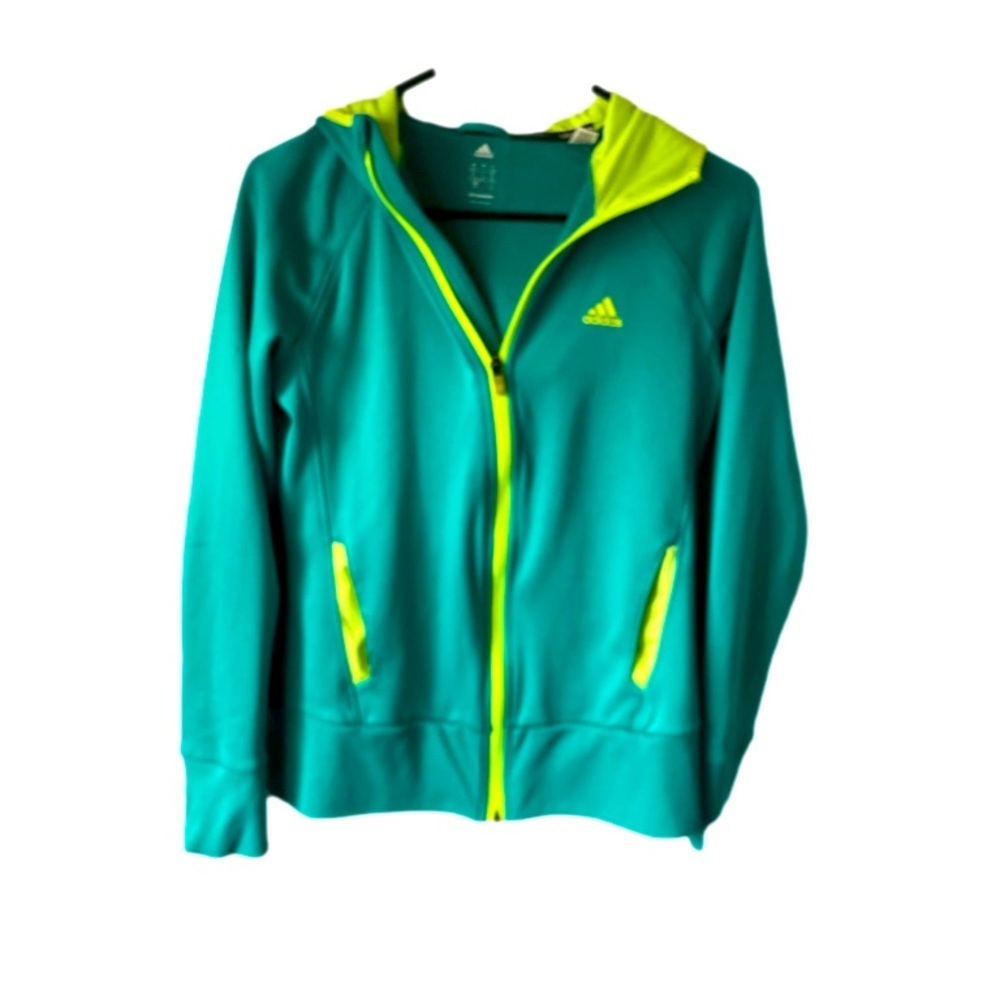 Adidas women’s zip up jacket size small